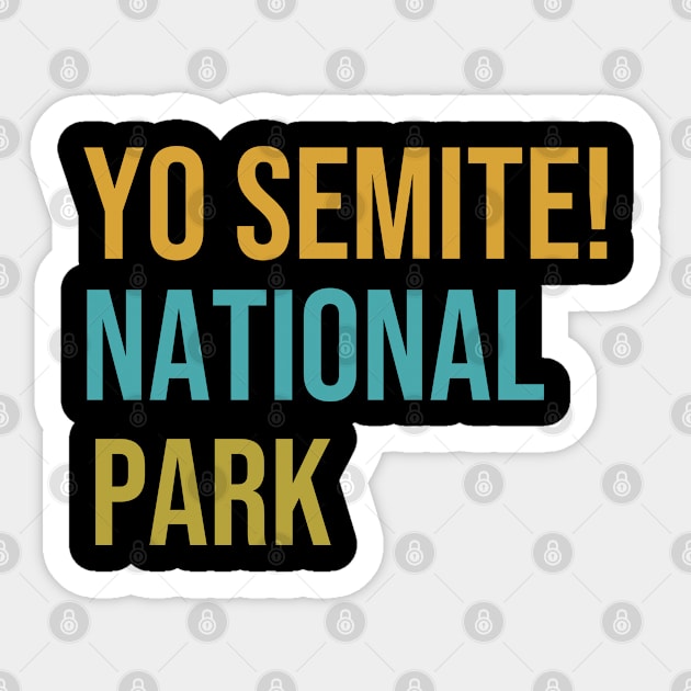 Yo-Semite Trump Meme Sticker by swissles